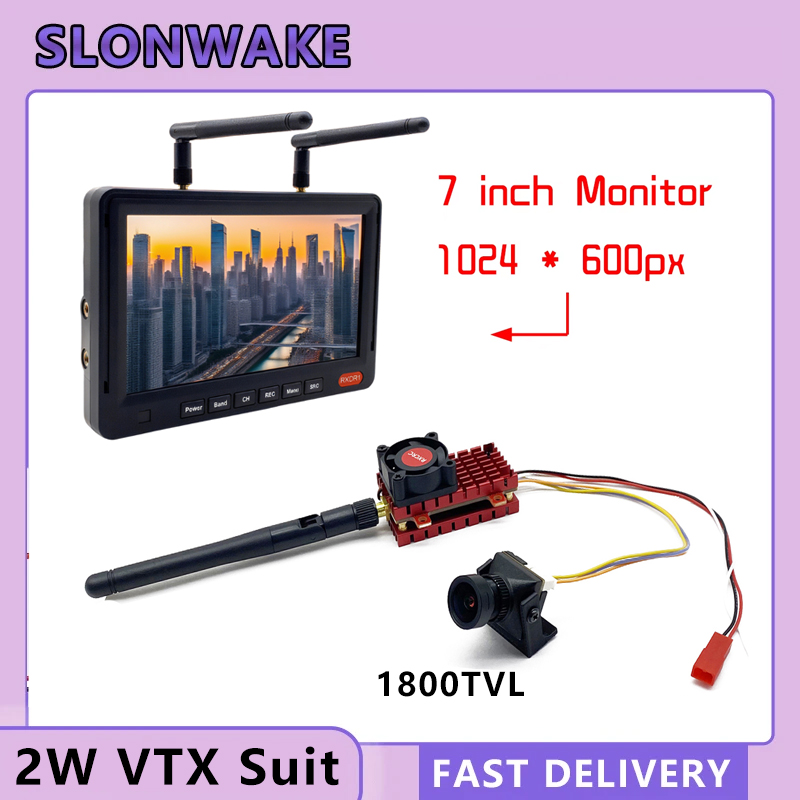 Drone Rc With Screen - SLONWAKE 5.8G 2W VTX FPV 1800TVL