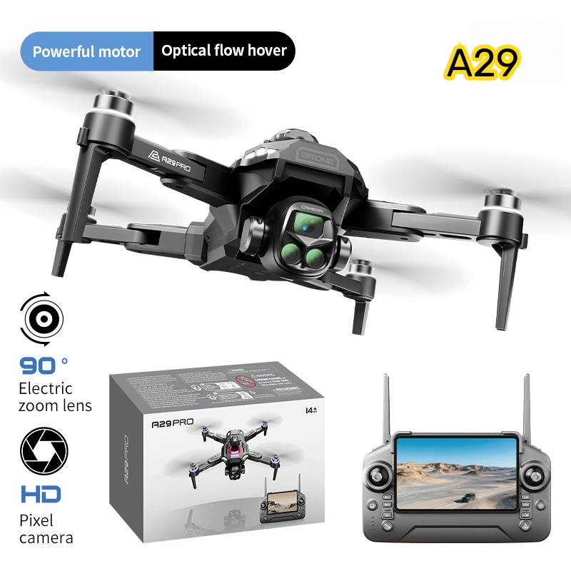 Drone Rc With Screen - RC FPV Quadcopter A29 Mecha Style