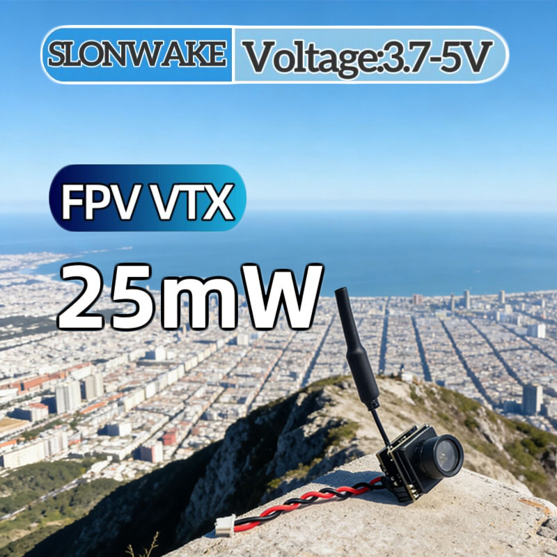 Drone With Rc Remote - SLONWAKE FPV 25mW power simulation VTX