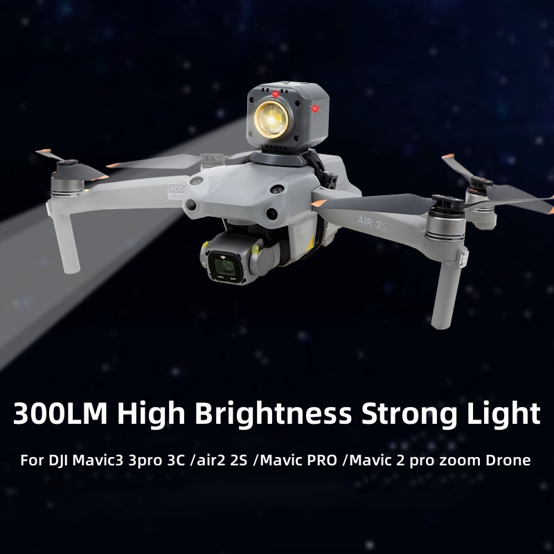 Drone Rcfpvpro - 300LM High Brightness Strong Light Night
