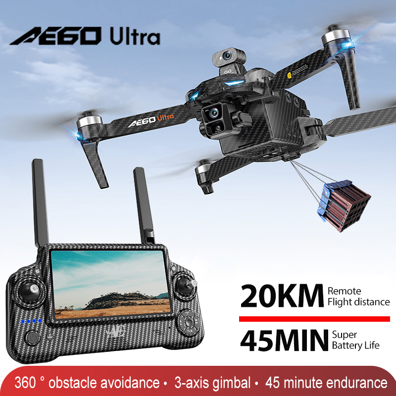 Drone Rc With Screen - AE60 GPS Drone Professional 8K Camera