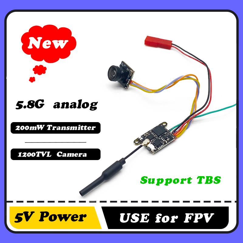 - Remote Control (Rc) Drone - SLONWAKE 5.8G 1200TVL FPV Camera VTX