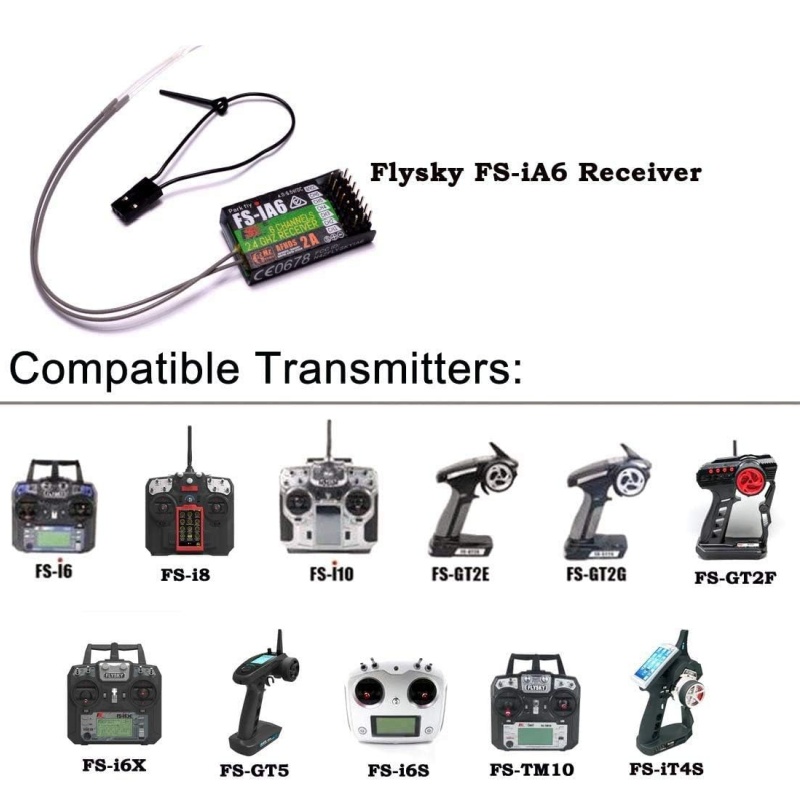 Flysky FS-IA6 Receiver 6CH Dua - Fpv Antenna Receiver recension och pris