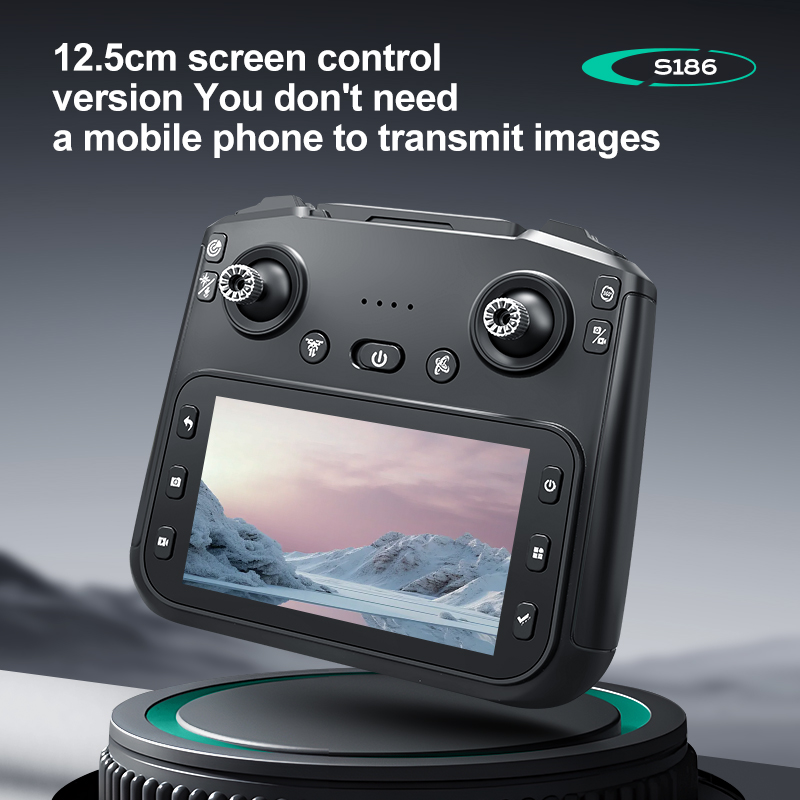 2025 S186 Drone Professional 4 - Drone Rc With Screen recension och pris