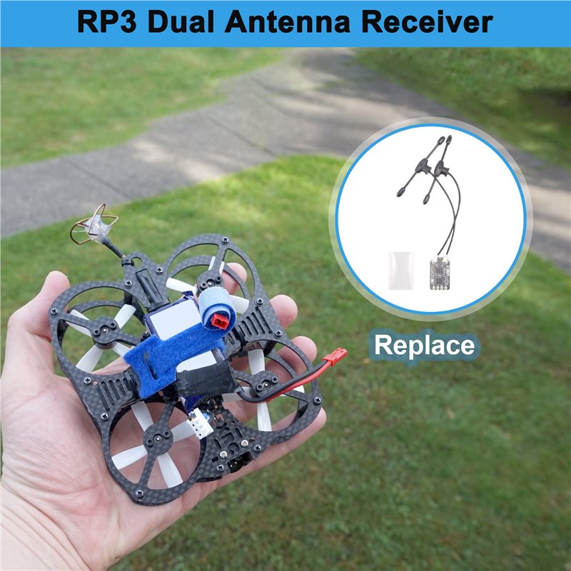 BEDW-RP3 Dual Antenna Receiver - Fpv Antenna Receiver recension och pris