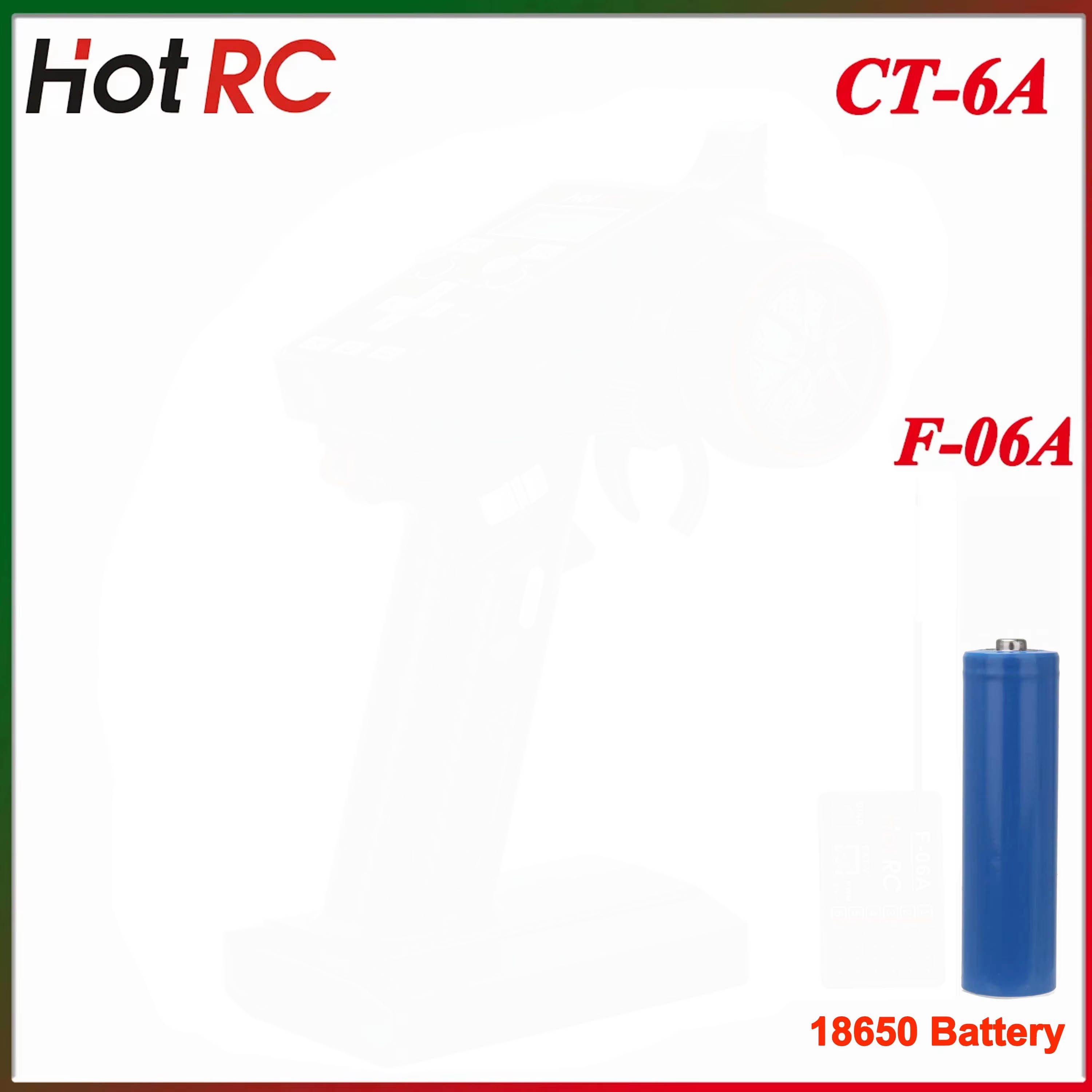 HotRC CT-6A 2.4G 6CH 6 Channel - Drone And Car recension och pris