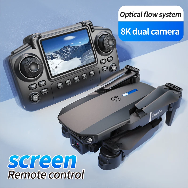 Professional E88 PRO Drone wit - Drone Rc With Screen recension och pris
