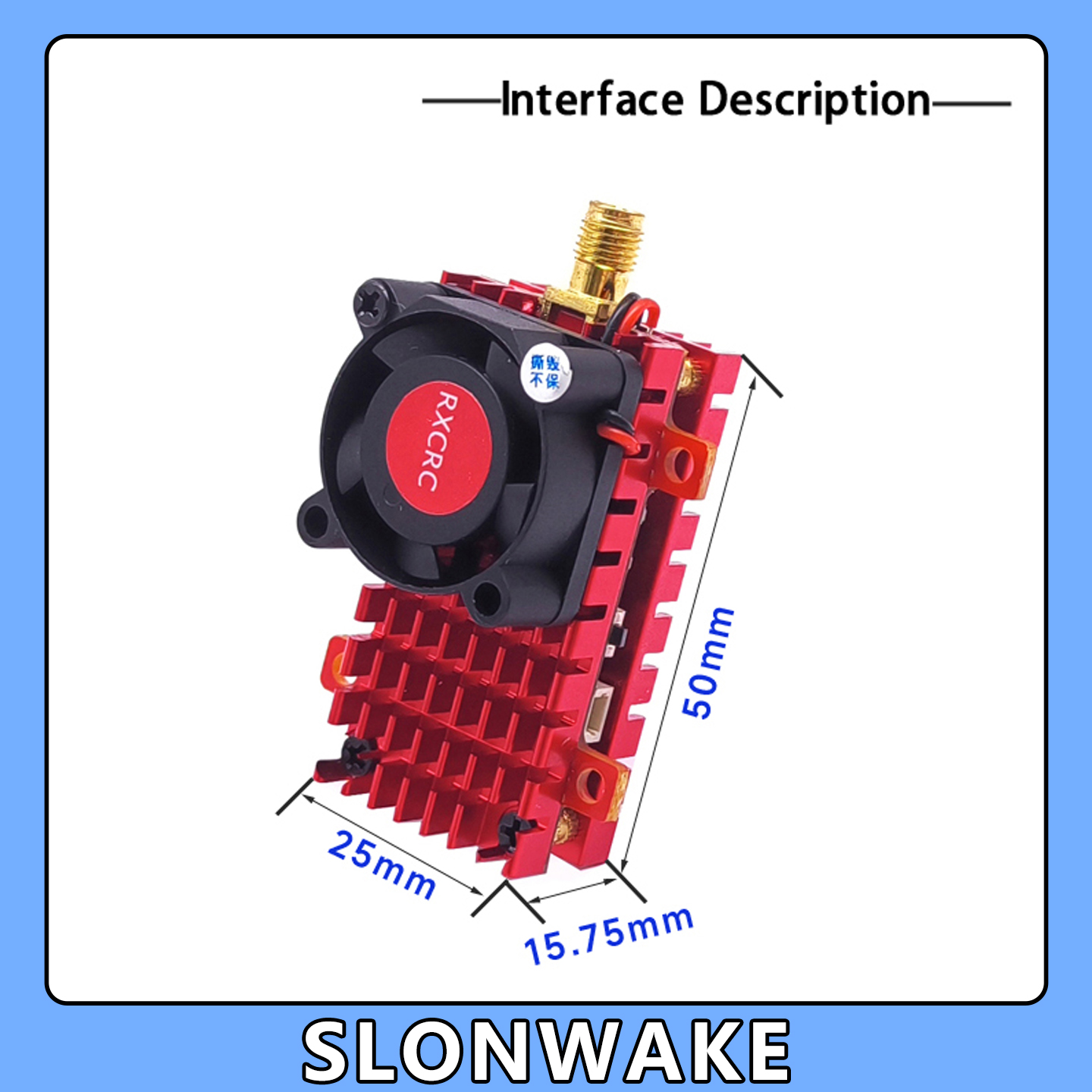 SLONWAKE 5.8G 2W VTX FPV 1800T - Drone Rc With Screen recension och pris