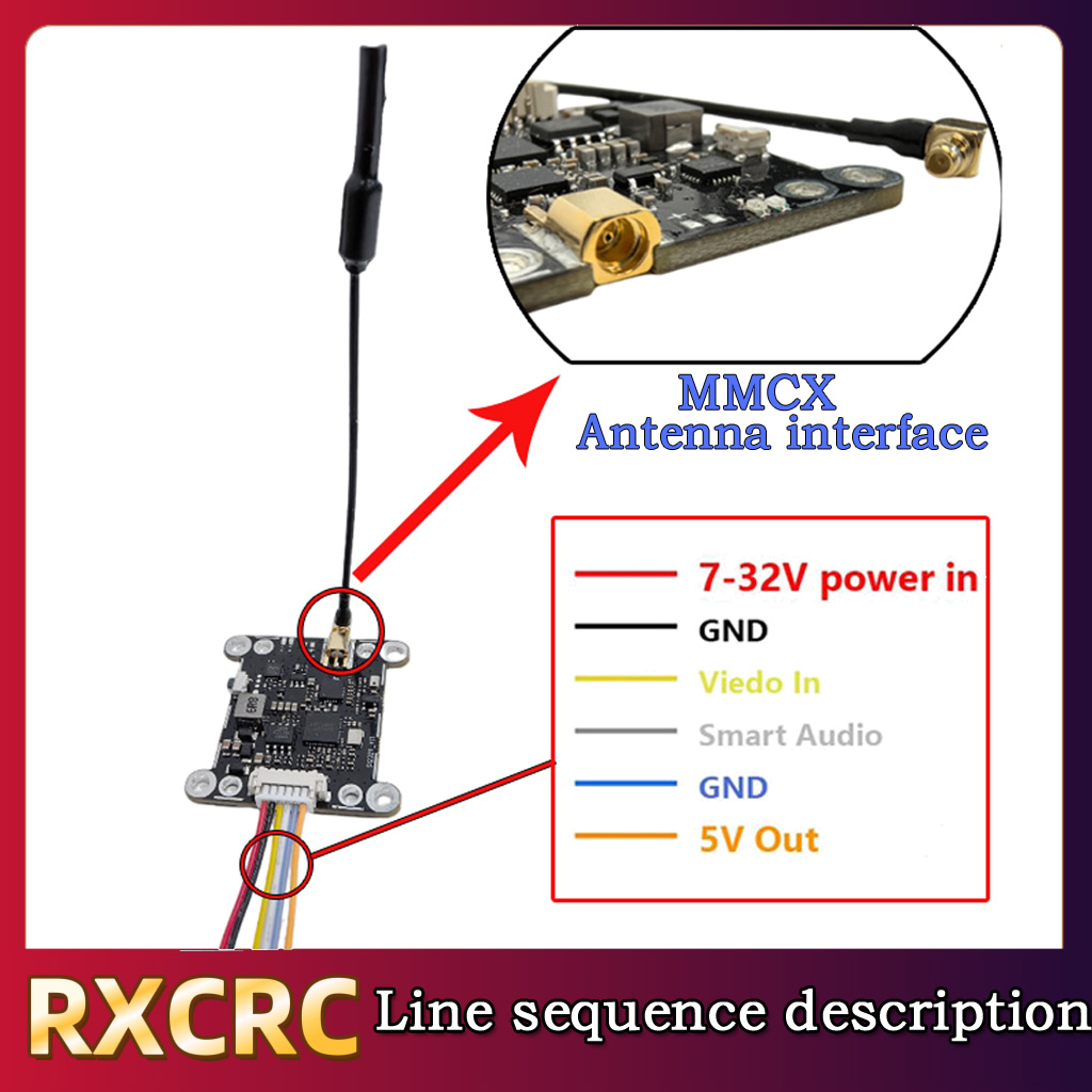 RXCRC 5.8G Module 48CH 1.6W VT - Drone With Rc Remote recension och pris