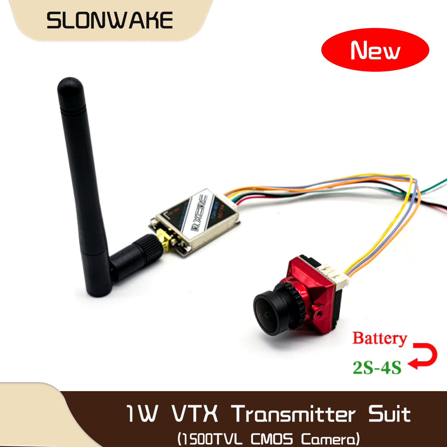 SLONWAKE  5.8G 48CH 1W VTX 100 - - Remote Control (Rc) Drone recension och pris