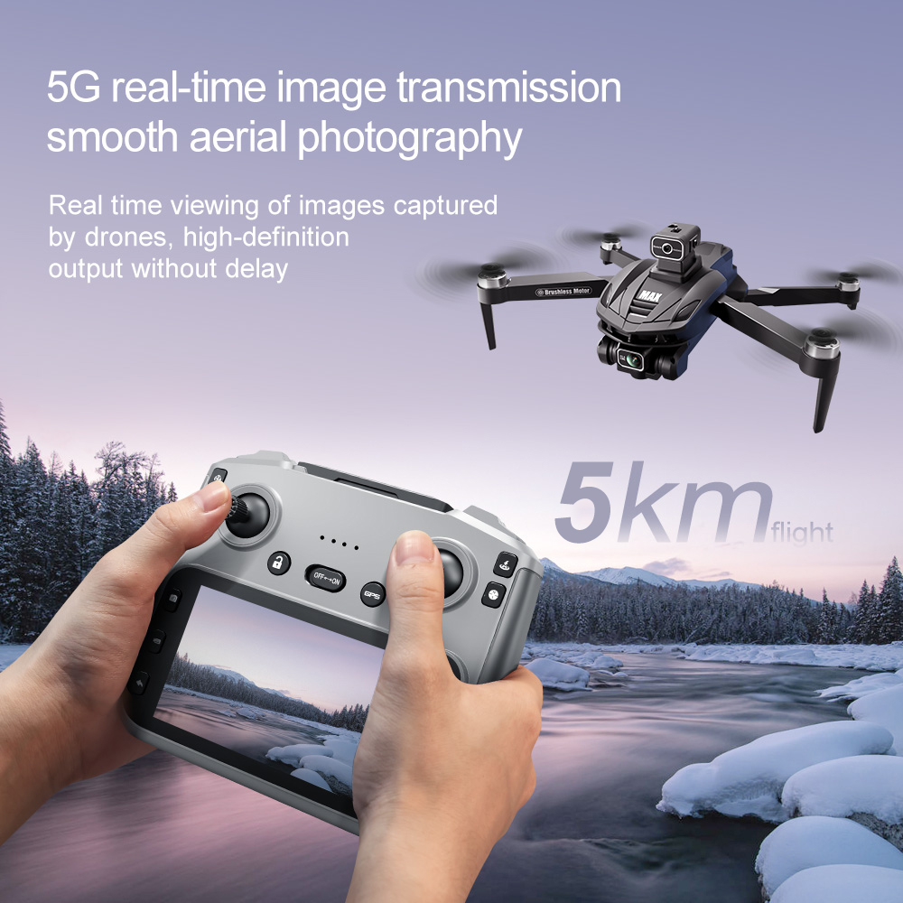 V168 PRO Max GPS Drone 8K Prof - Drone Rc With Screen recension och pris