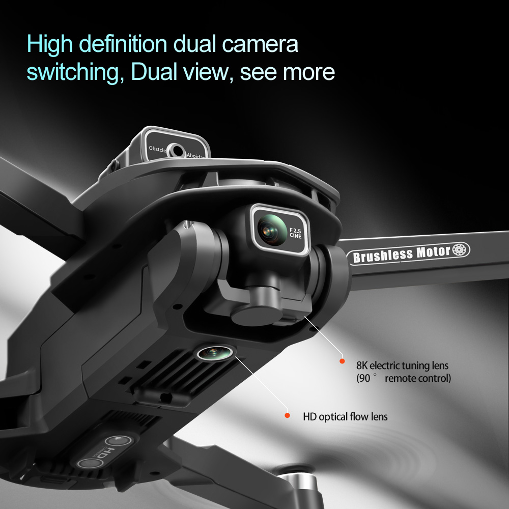 V168 PRO Max GPS Drone 8K Prof - Drone Rc With Screen recension och pris