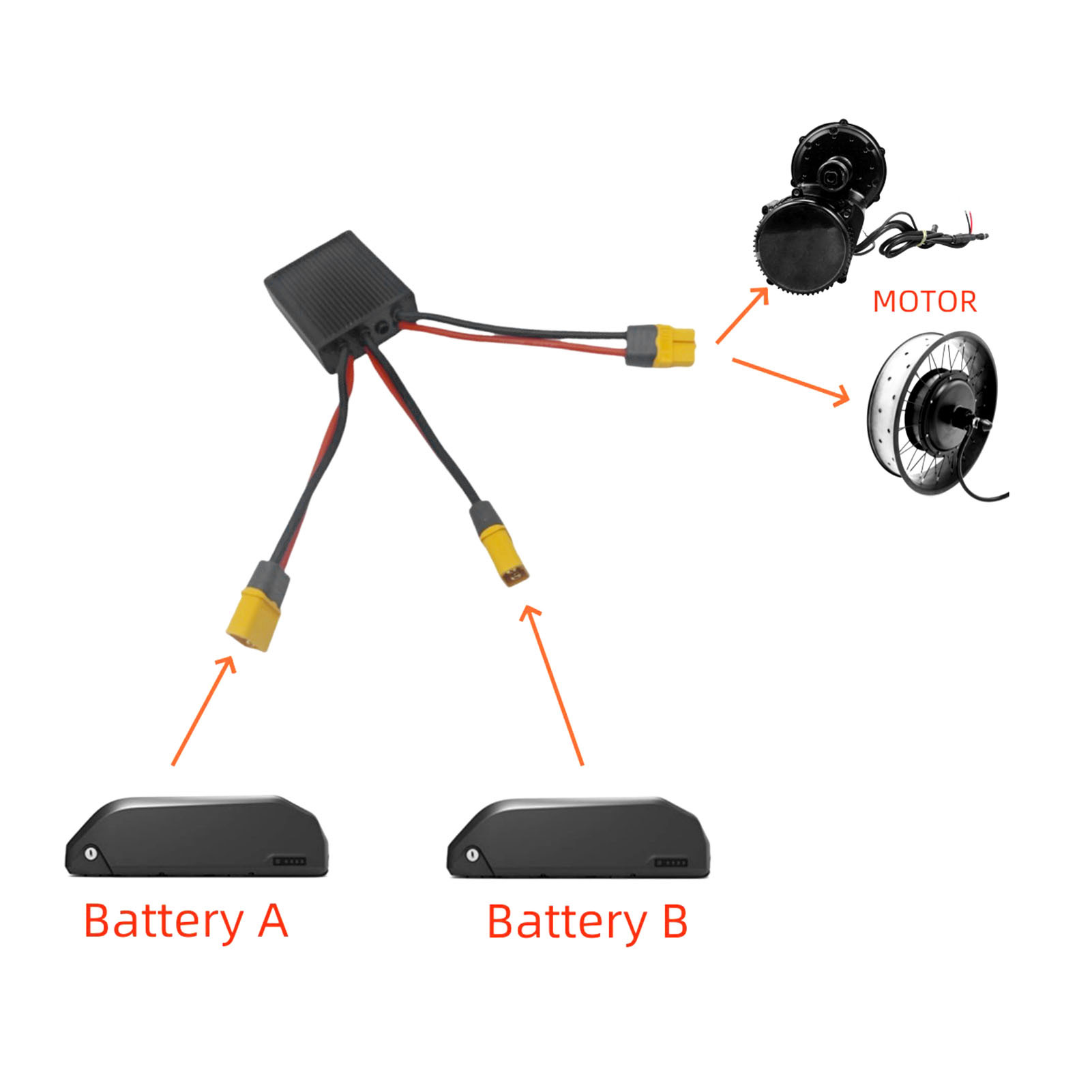 Dual Battery Discharge Convert - Brushless Motor recension och pris