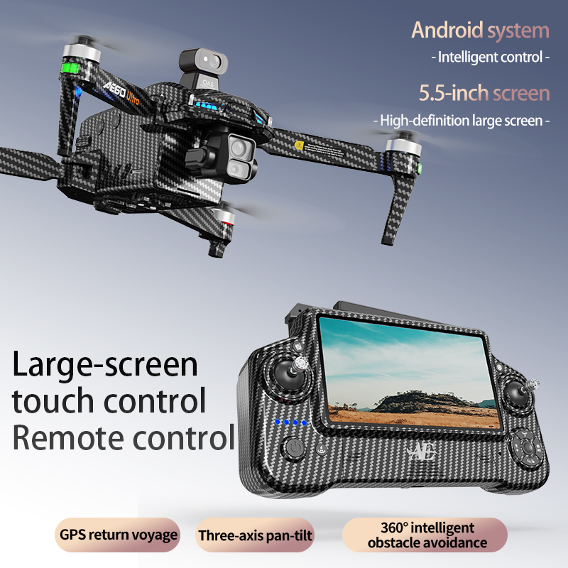 AE60 GPS Drone Professional 8K - Drone Rc With Screen recension och pris