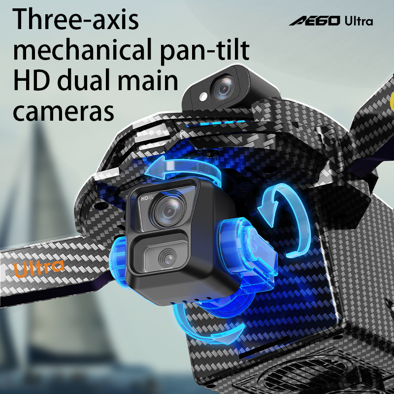 AE60 GPS Drone Professional 8K - Drone Rc With Screen recension och pris