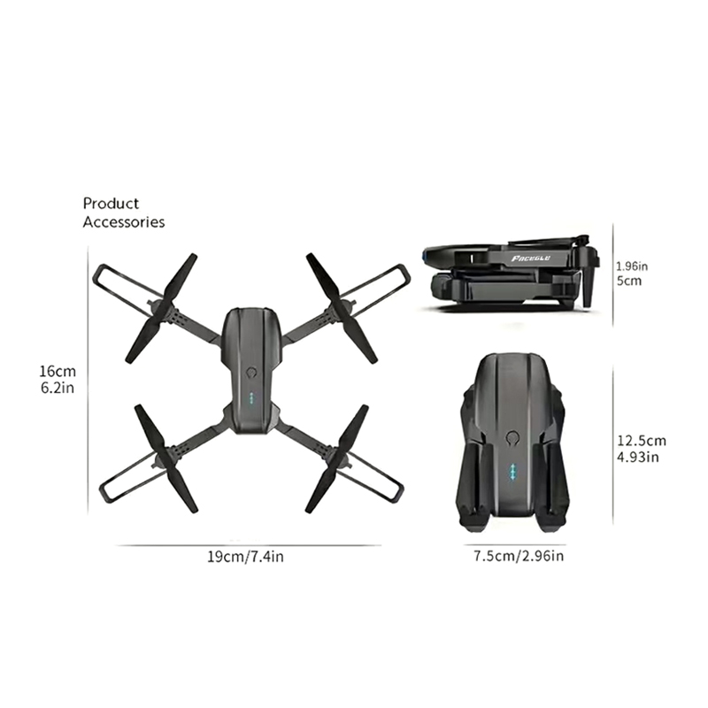FACEGLE UAV E99 Nova RC Drone  - Drone Rc With Screen recension och pris