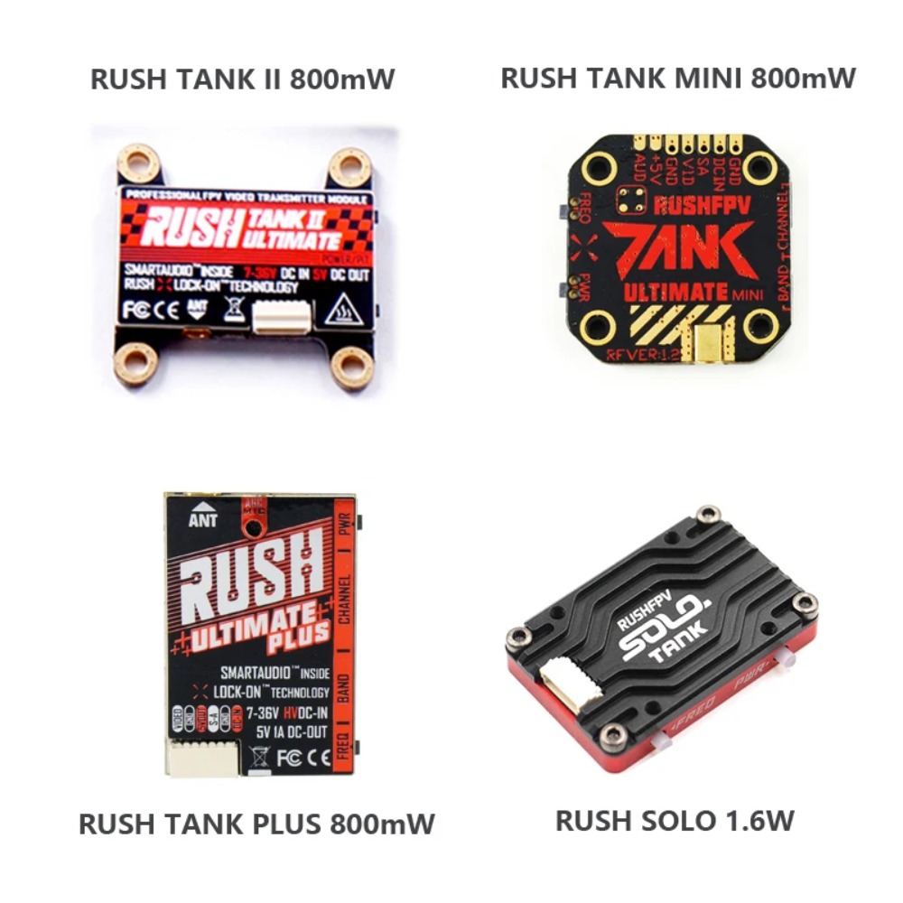 RUSH TANK Ultimate II/Mini/PLU - Fpv Antenna Receiver recension och pris