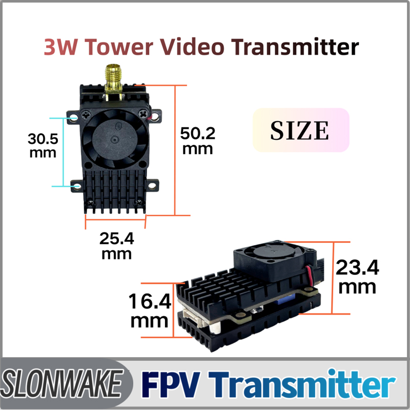 SLONWAKE 5.8G 3000mW Simulatio - Drone With Rc Remote recension och pris