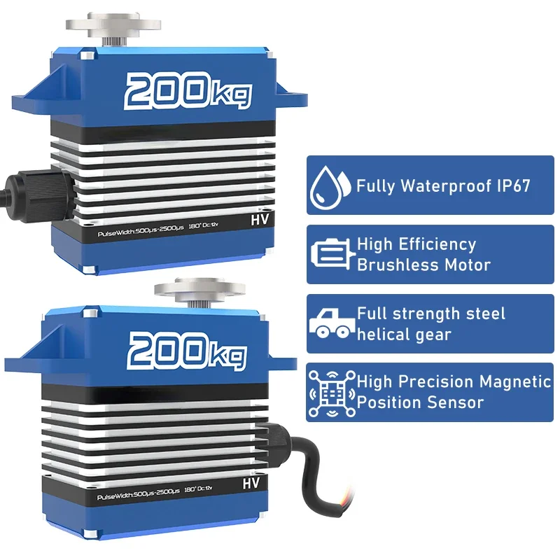 200KG Brushless Servo 12V-16.8 - Drone And Car recension och pris