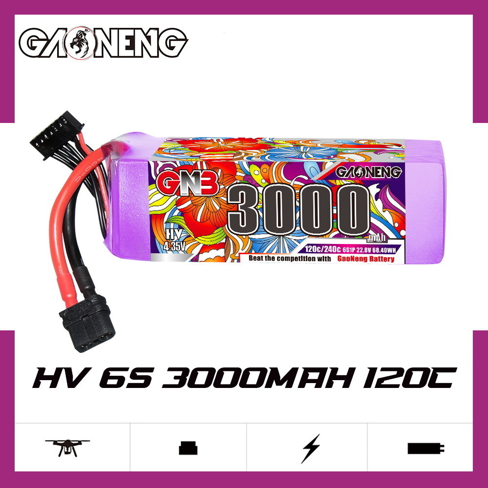 GNB Lipo Battery 6S 22.8V 3000 - Drone And Car recension och pris
