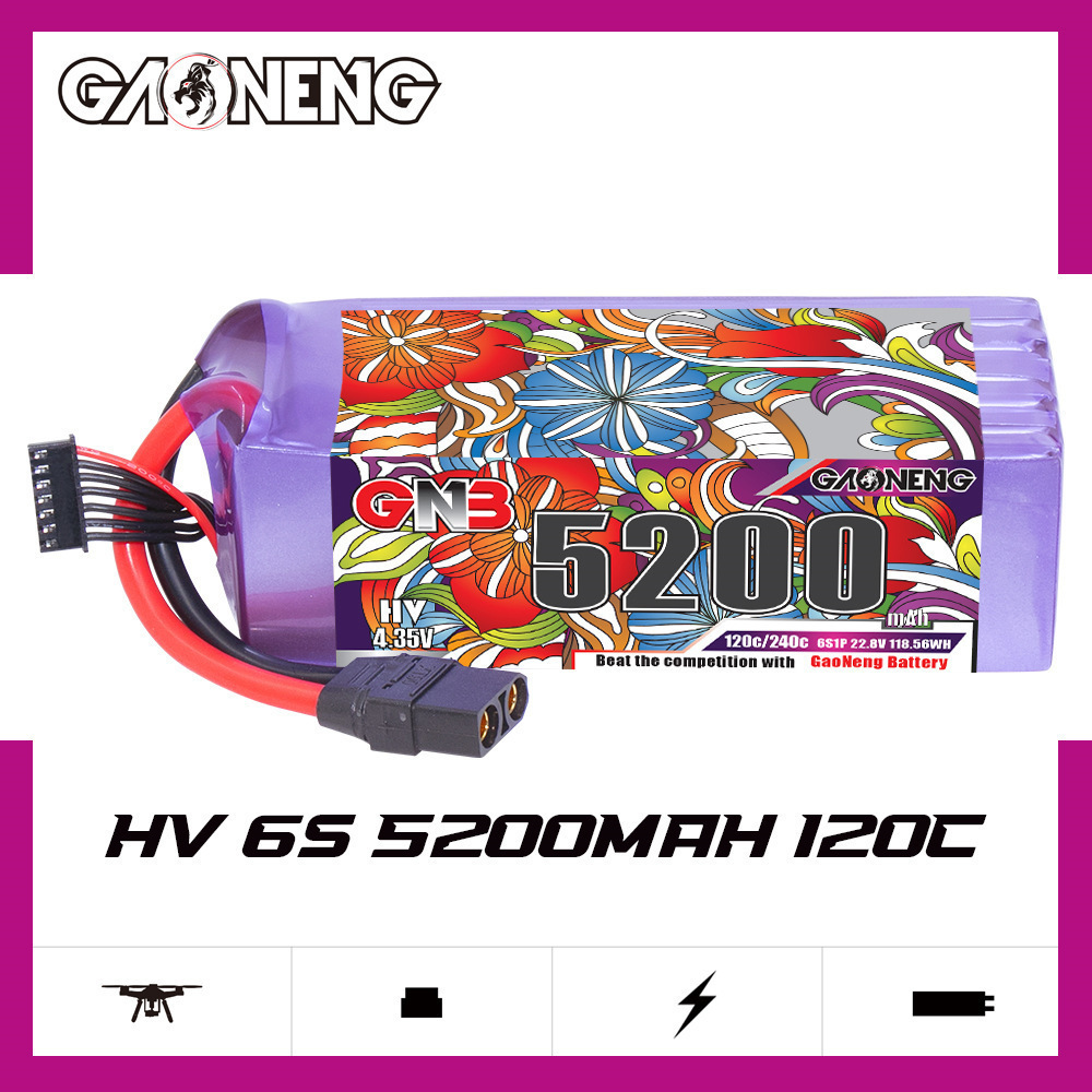 GNB Lipo Battery 6S 22.8V 3000 - Drone And Car recension och pris