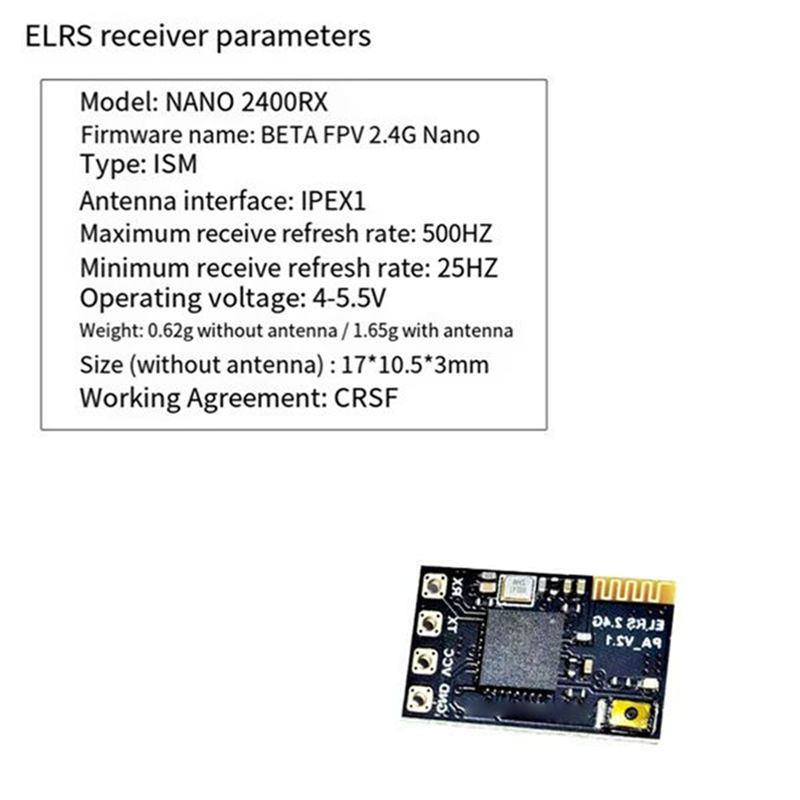 CYGJ-10PCS ELRS 2.4Ghz Receive - Fpv Antenna Receiver recension och pris