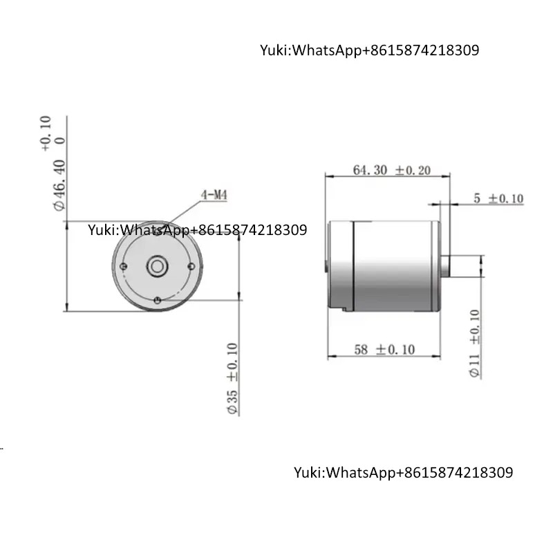 24V 9kg Thrust190KV Thruster M - Brushless Motor recension och pris